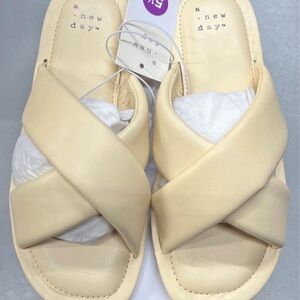 A New Day Cream Women's Sandals
